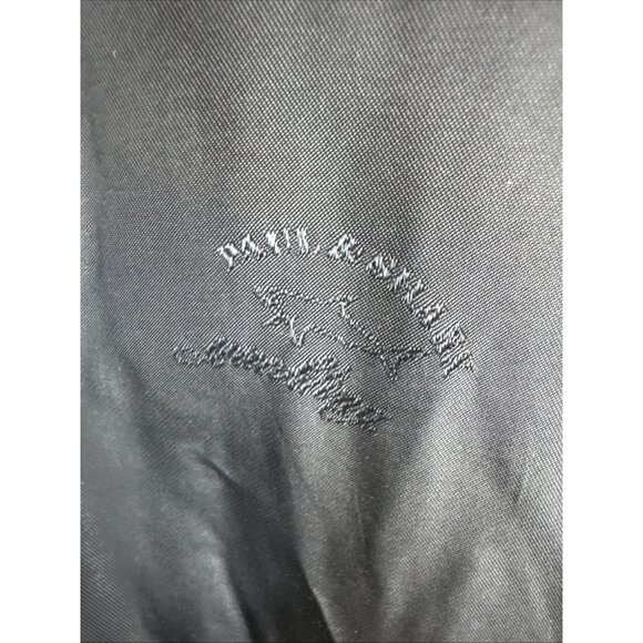 Paul & Shark Yachting Wool Blouson Bomber Jacket Black Men’s Medium - Picture 6 of 6
